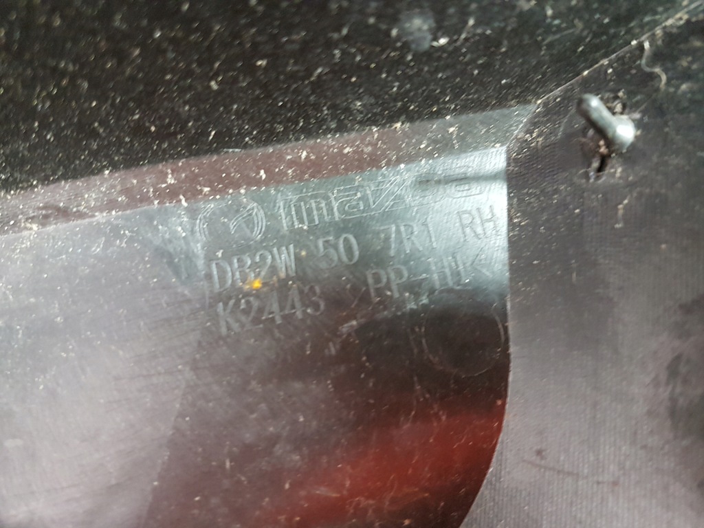 фото №8, Mazda cx3 15- жабо пластиковый db2w507r1 usa