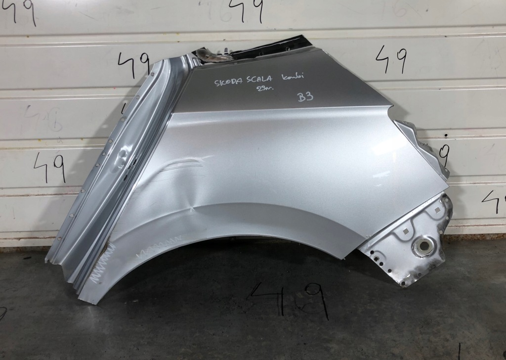 фото №1, Skoda scala 19- крыло левый задняя задний