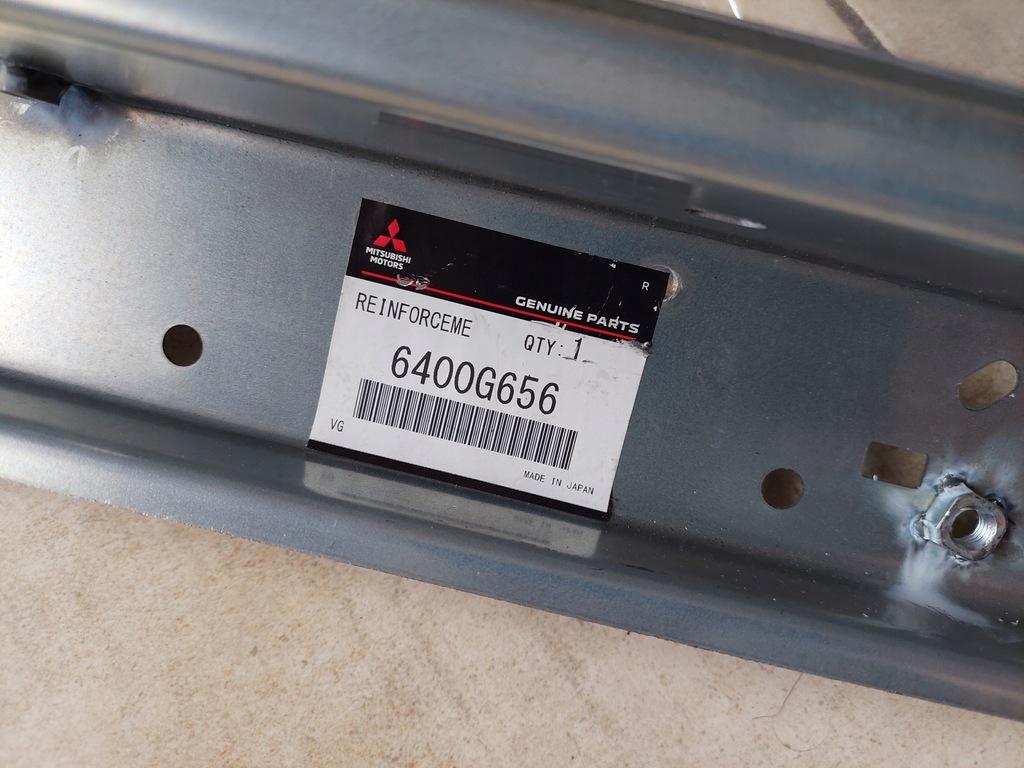 фото №11, Балка - усилитель бампера - перед - верхний - mitsubishi eclipse cross