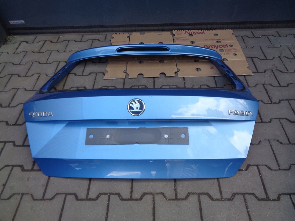 фото №6, Skoda fabia iii hb 5d кришка багажника 6v6827105