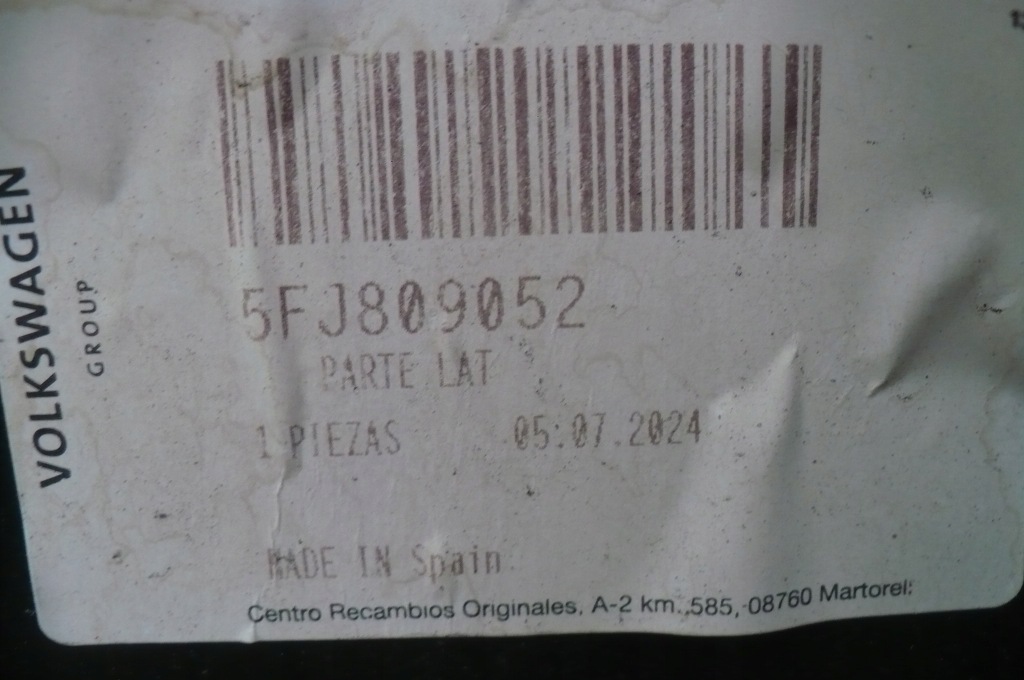 фото №3, Seat tarraco 5fj - порог рамка перед правая