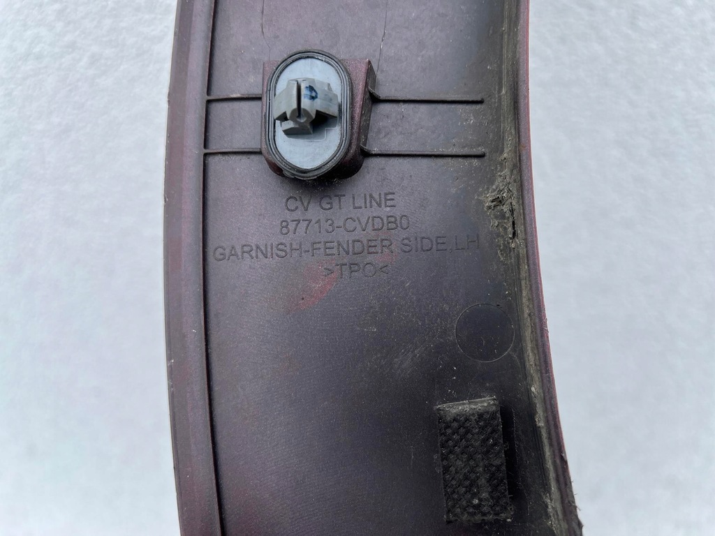 фото №9, Молдинг na крыло перед левый левая kia ev6 ev-6 gt line 87713-cvdb0