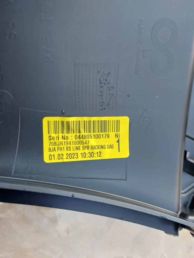 фото №6, Решётка впуск бампера rprzód renault clio v rs