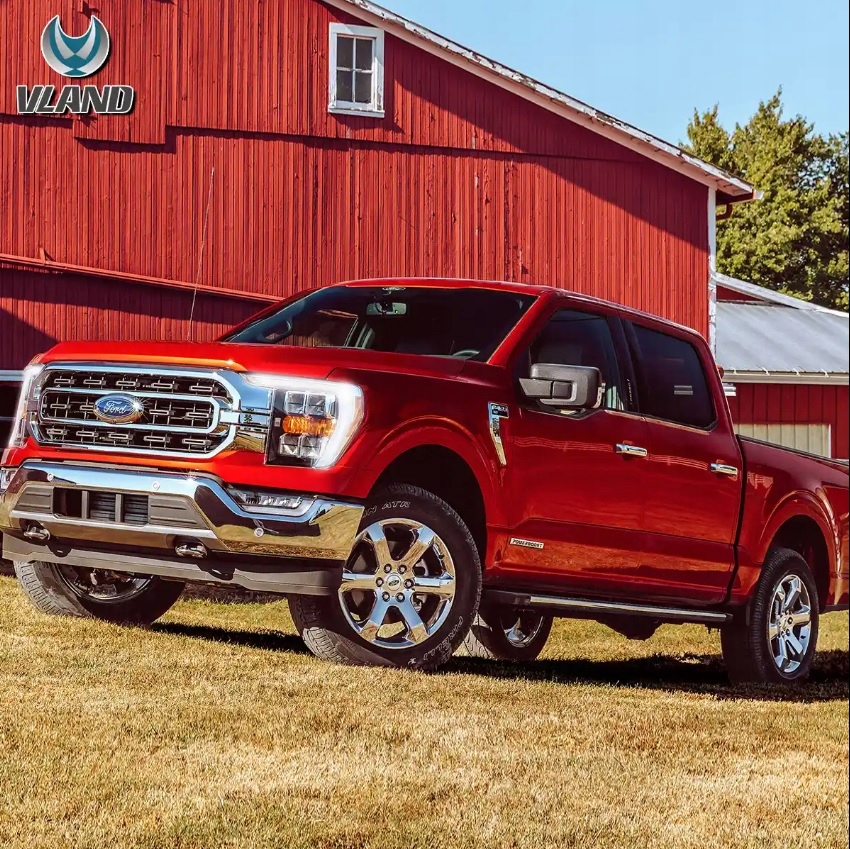 фото №7, Ford f150 f-150 2021-2023 лампа лампы led vland комплект левая + правая