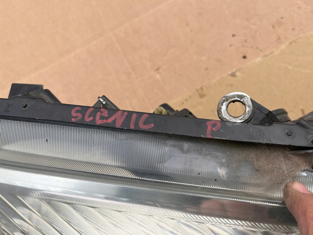 фото №2, Правая лампа перед передняя правый фара renault scenic ii 2003-2006