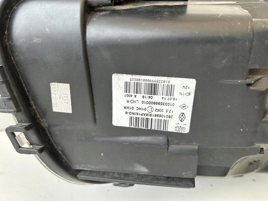 фото №8, Renault clio iv лампа правый перед 260106961r