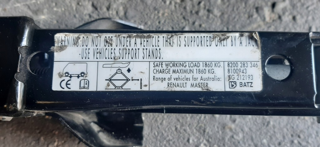 фото №2, Подъемник домкрат автомобильный renault master