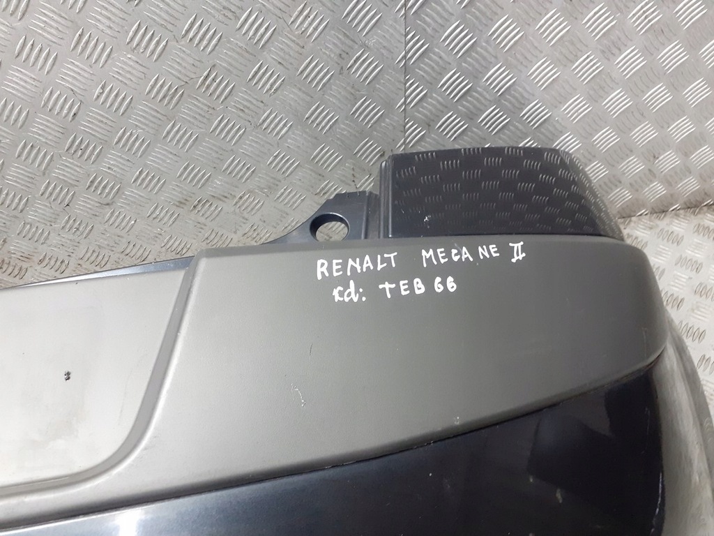 фото №4, Бампер задняя renault megane ii teb66