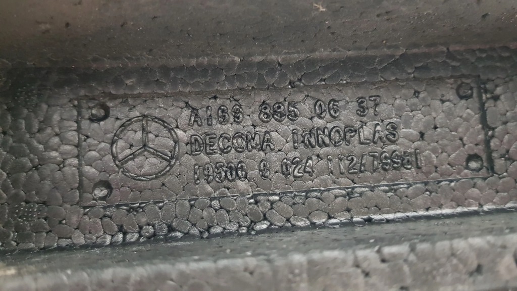 фото №10, Абсорбер бампера перед mercedes a w169 lift