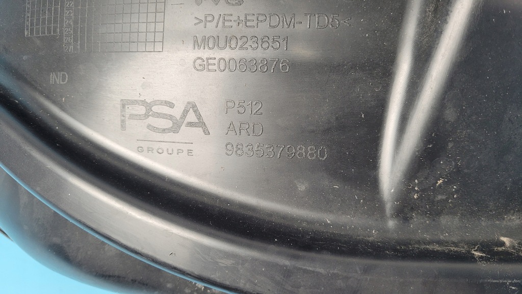 фото №10, Peugeot 308 iii p5 21r підкрилок правий задня 9835379880