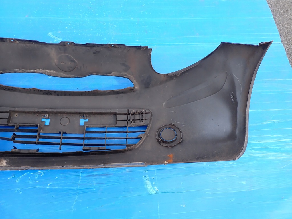 фото №13, Nissan micra k13 10-13 бампер передній kh3g