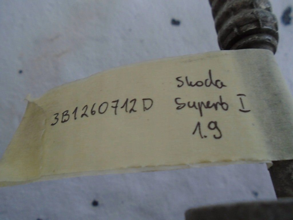 фото №7, Шланг кондиционера 3b1260712d skoda superb i 1.9