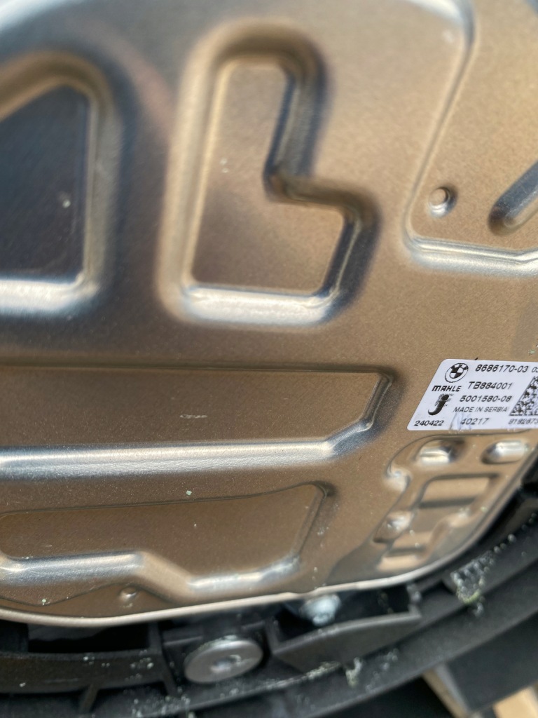 фото №11, Bmw x3 x4 g01 g02 lift pas передний усилитель балка радиатор 2.0i ideał