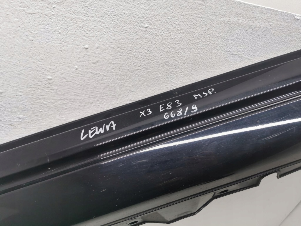 Молдинг поріг ліва msp bmw x3 e83 lci 668/9 06-10 Ціна