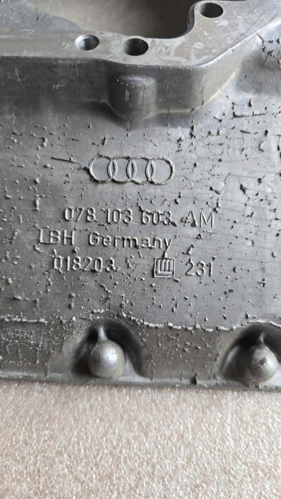 фото №3, 078103603am поддон масляная часть верхний