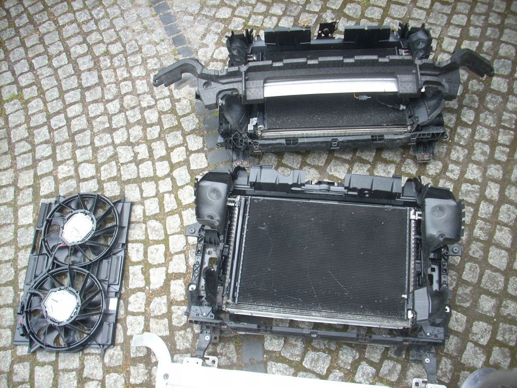 Audi q7 4m0 q8 4m8 перед ремень передний усилитель радиатор ew вентиляторы Недорого