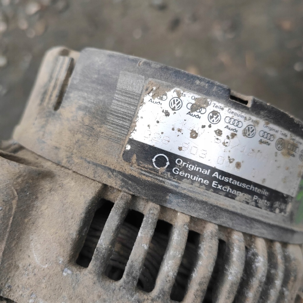 фото №8, Генератор vw caddy 1.9 sdi 99 rok