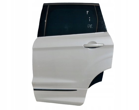 фото №1, Ford kuga mk2 lift vignale 2017-2019 дверь левая задняя белый перламутр