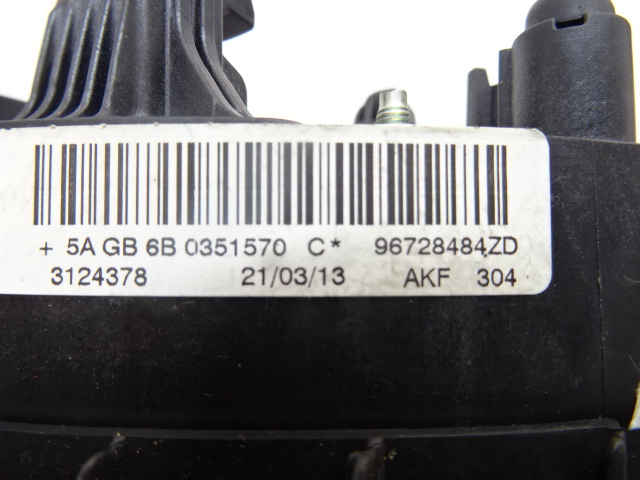 фото №13, Peugeot 208 2008 подушка air bag водія 96728484zd