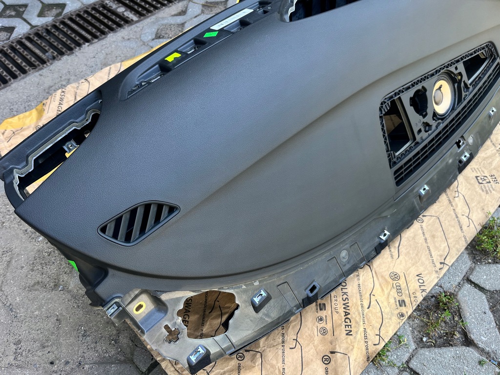 фото №9, Консоль приборная панель приборная панель подушка безопасности ремни audi a6 c7 4g czarna soul- 100% демонтаж