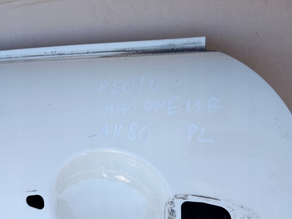 фото №8, Mini one r56 дверь левый перед 850/0 pepper white