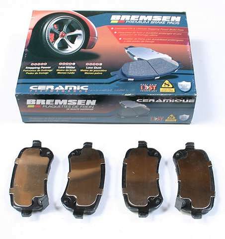 фото №1, Тормозные колодки задняя керамические dodge journey fiat fremont vw routan 08-12 rt