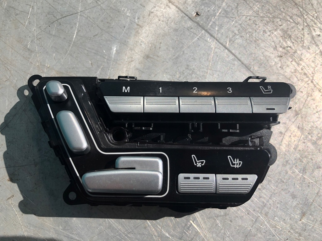 фото №1, Mercedes w221 панель переключатель сиденье левый перед