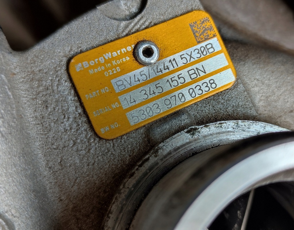 фото №10, Nissan navara d40 lift 15r 2,5 dci 190km турбонагнетатель bv45/14411 5x30b