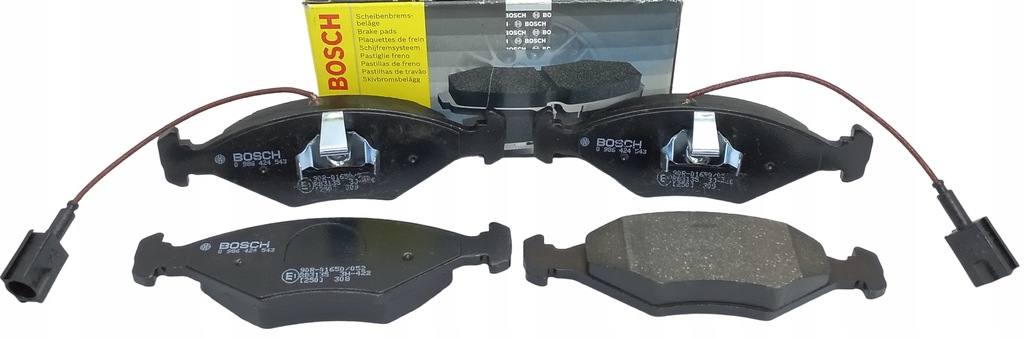 фото №1, Тормозные колодки тормозные osi перед bosch fiat palio siena