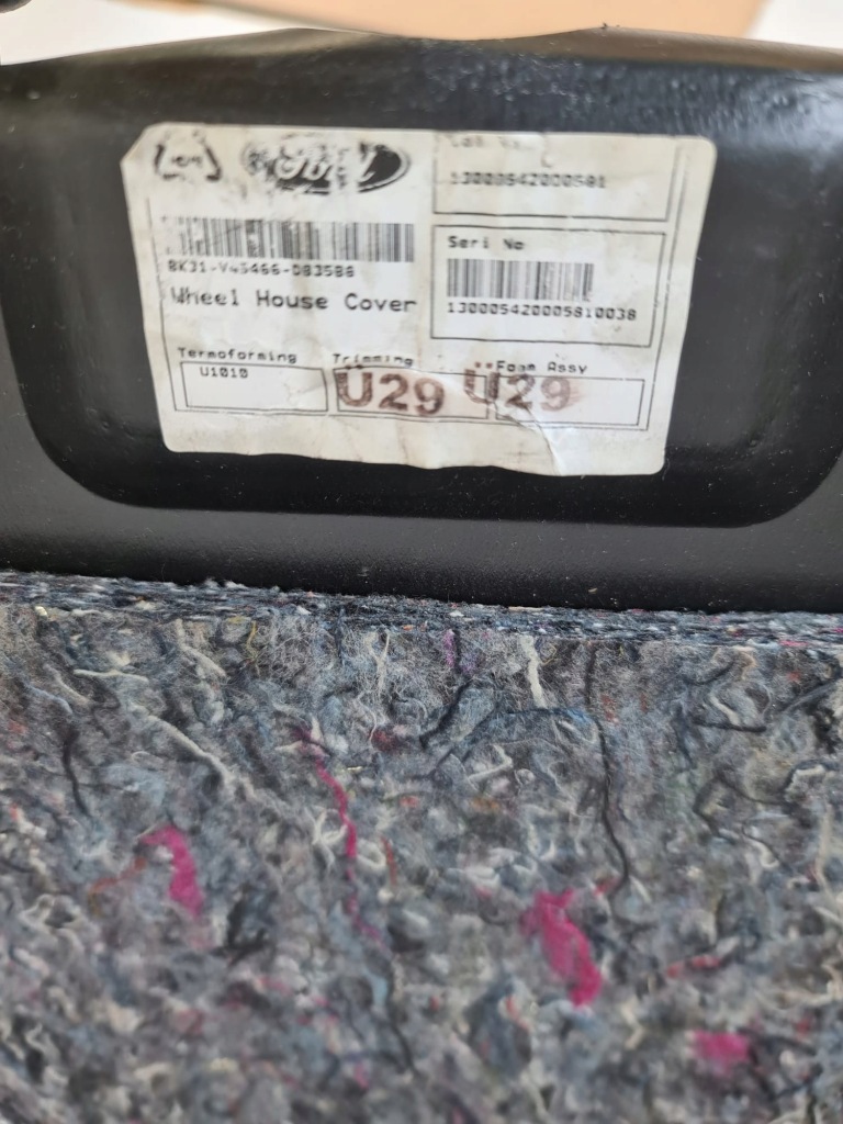 фото №4, Підкрилок захист внутрішня ford transit mk8 автобус