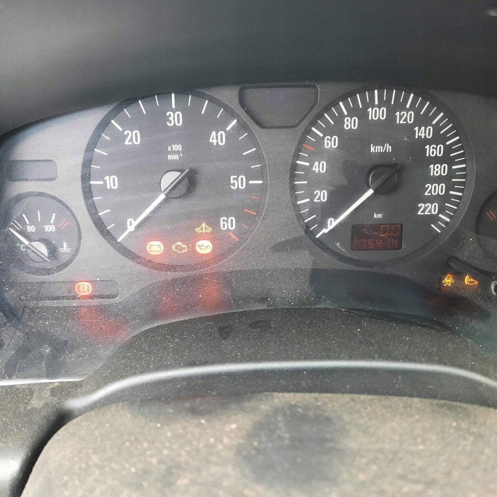 Opel zafira стартер 2004 2.0l 93174017 0988017423 Ціна