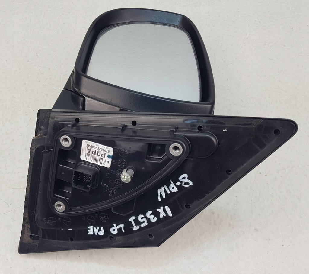 фото №7, Hyundai ix35 lift дзеркало ліва 8 pin oryg pae uk