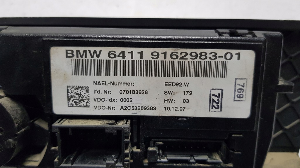 фото №10, Панель обдув bmw e90 9162983