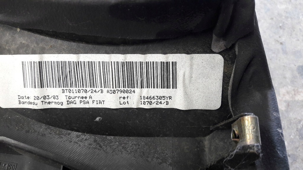 фото №9, 18466305yr панель панели консоли peugeot 807 citroen c8 europa