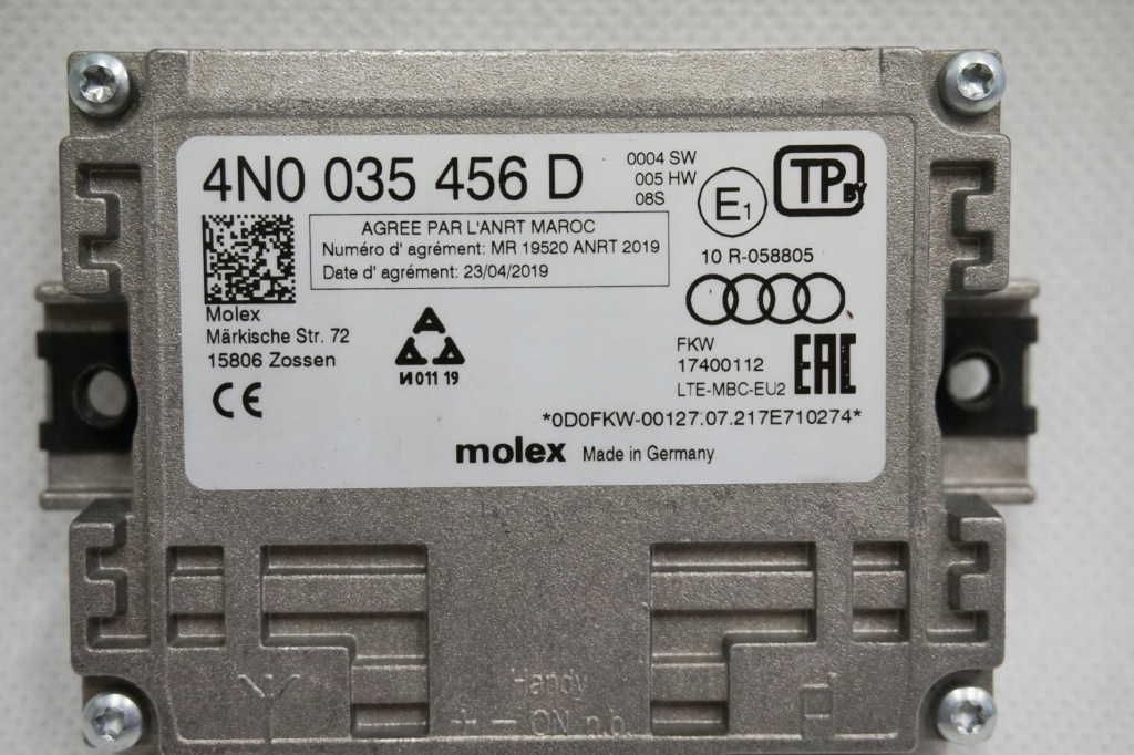 Усилитель антенный vw passat b8 lift 4n0035456 с Разборки