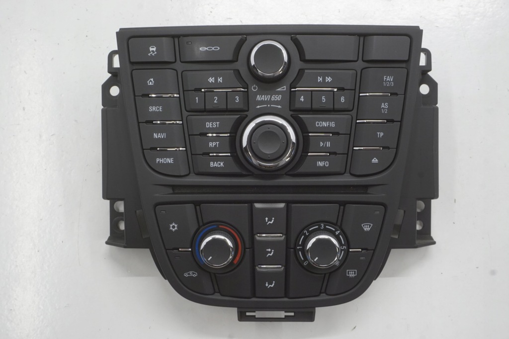 Купить Opel astra iv j рестайлинг  панель радио кондиционера navi 650 13406665 13435154