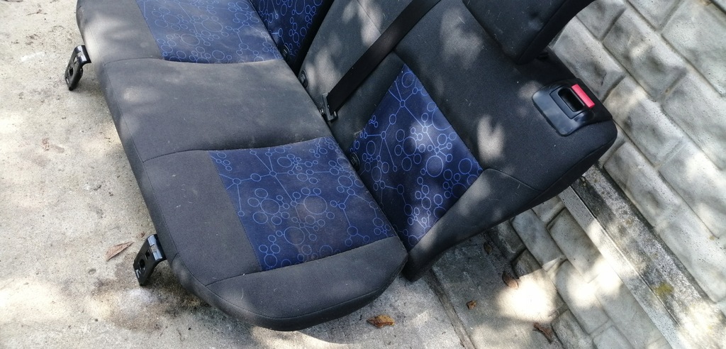 фото №8, Ford fiesta mk6 сиденье заднее сиденье комплект