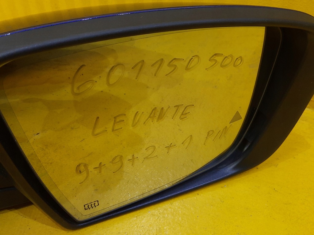 фото №8, Maserati levante дзеркало праве перед 9+9+2+1 pin