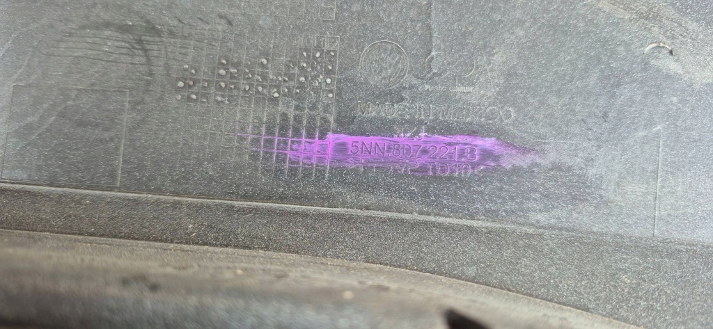 Бампер передній перед vw tiguan 2 r-line рестайлінг  5nn807221b Оригінал