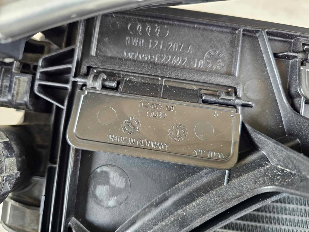 фото №10, Комплект радиатор вентиляторы pas передний усилитель балка audi a7 4k phev