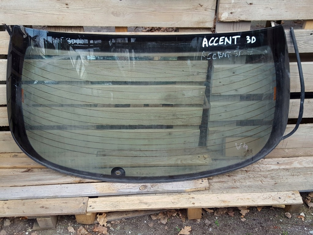 фото №1, Скло задня кришки багажника hyundai accent 3d