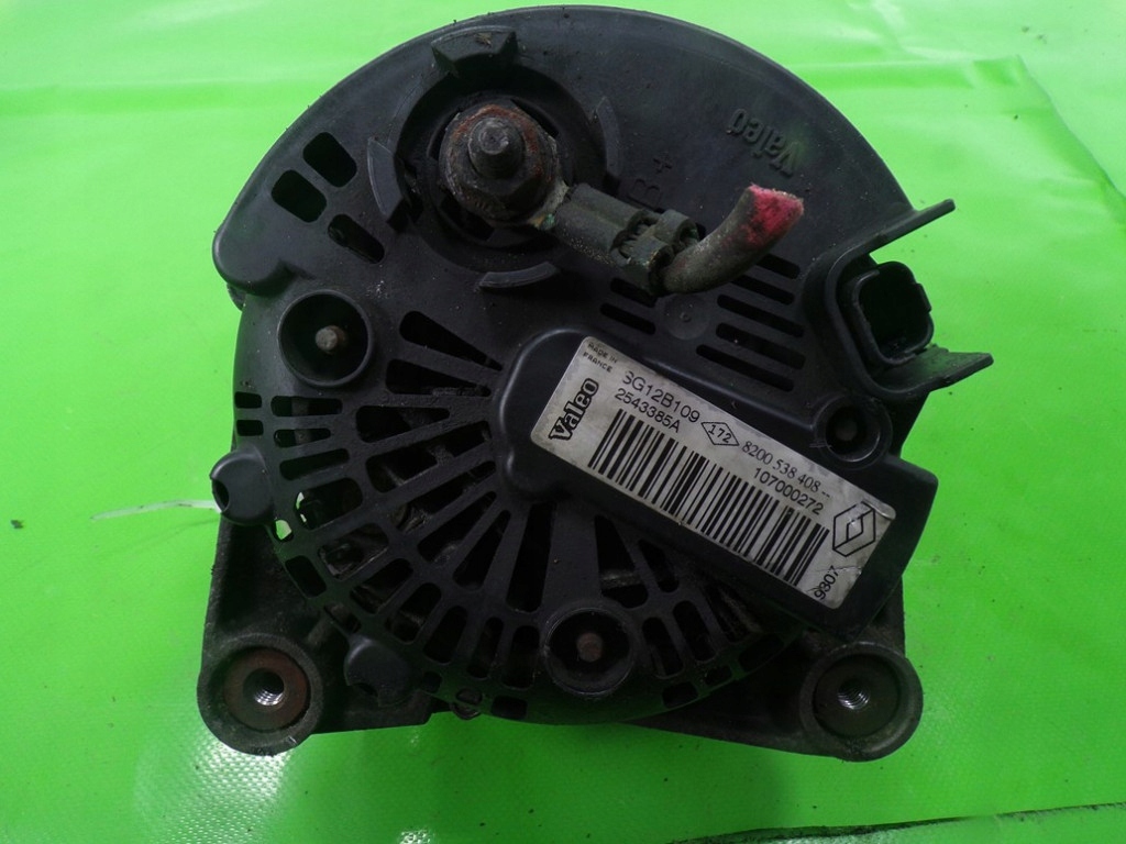 фото №7, Renault scenic ii 1.9 dci 120km f9q812 генератор 8200538408