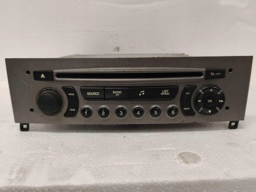 фото №1, Радио peugeot 308 96766652xh