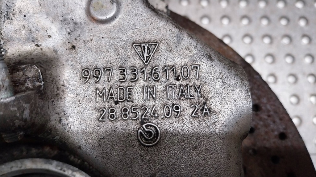 фото №8, Поворотный кулак ступица левый задняя 99733161107 porsche 911 997 3.8