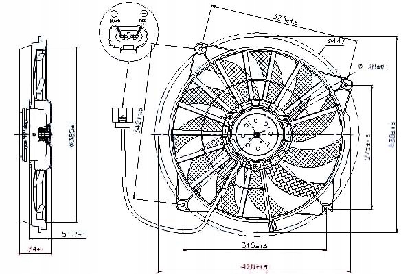 фото №12, Nissens 85637 вентилятор, охолодження двигуна