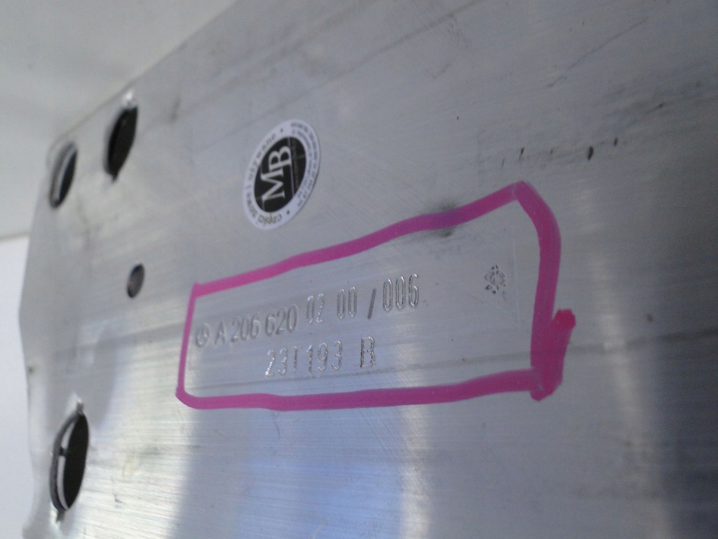 фото №10, Mercedes c klasa w206 s206 206 абсорбер правый зона деформации правая