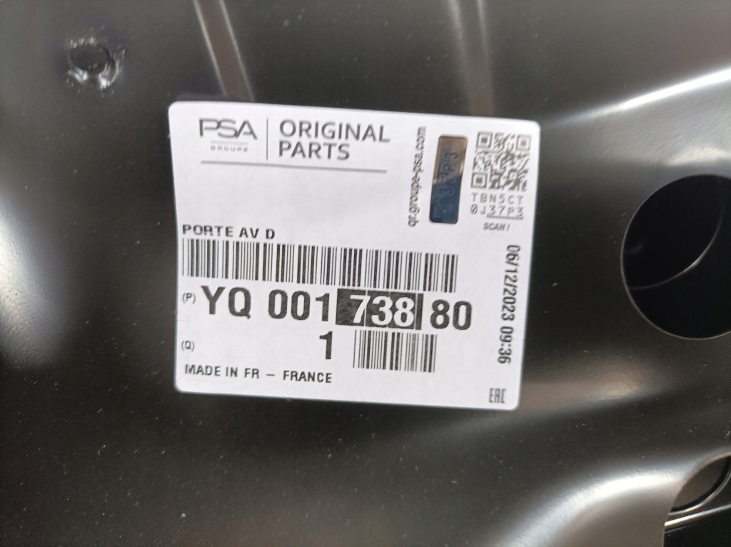 фото №9, Дверь правый перед правое citroen c3 aircross nowe oryg