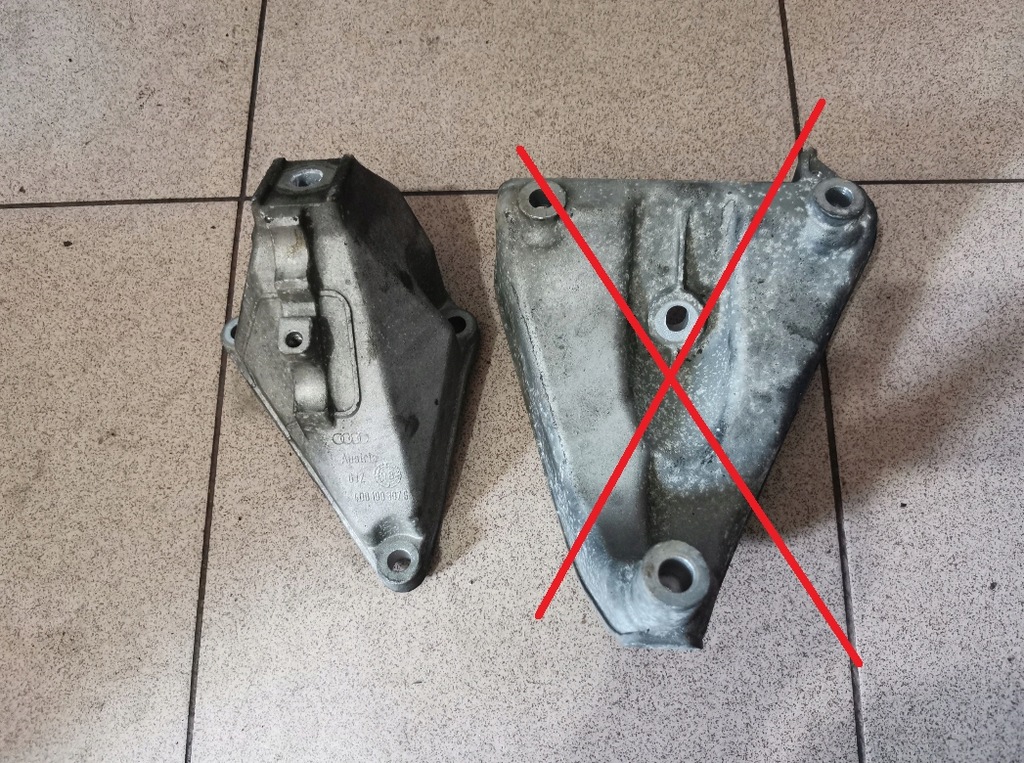фото №1, Кронштейн двигателя левая audi a8 d2 3.7 4.2