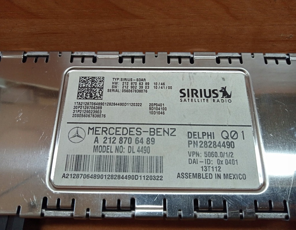 фото №3, Блок управления модуль радио mercedes gl x166 a2128706489