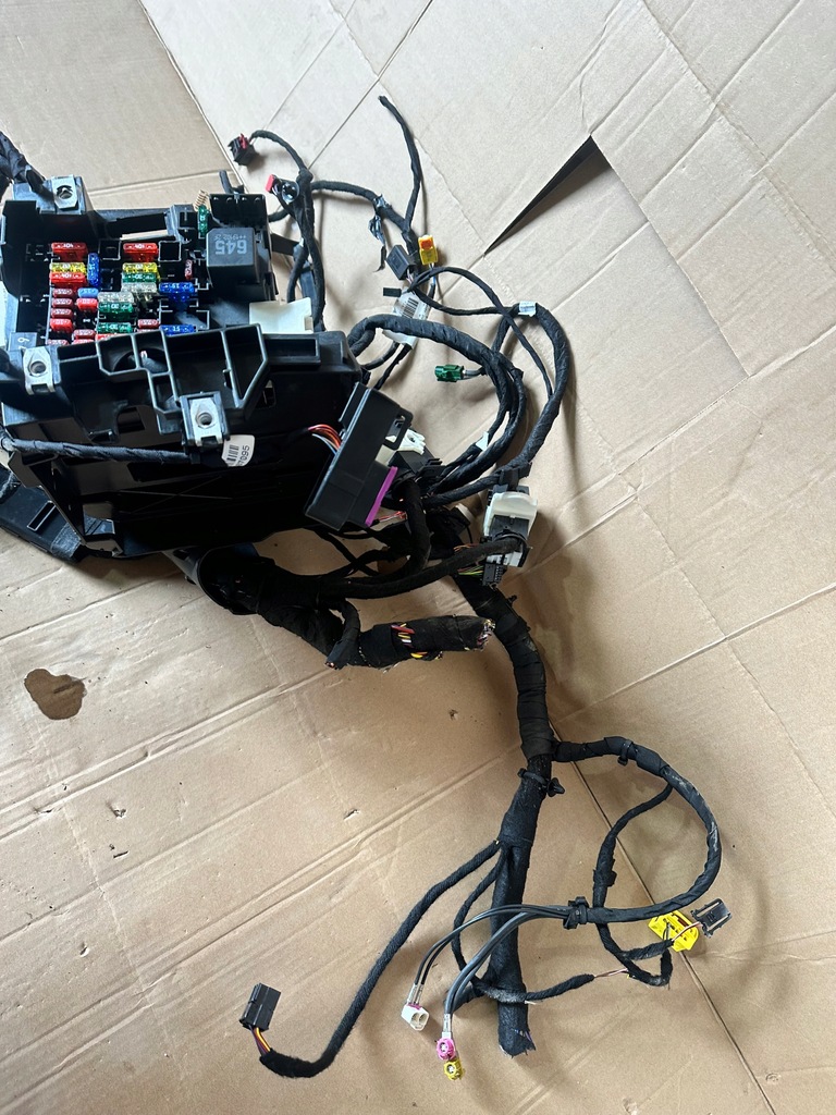 фото №6, Skoda kodiaq жгут электропроводка консоли коробка предохранителей